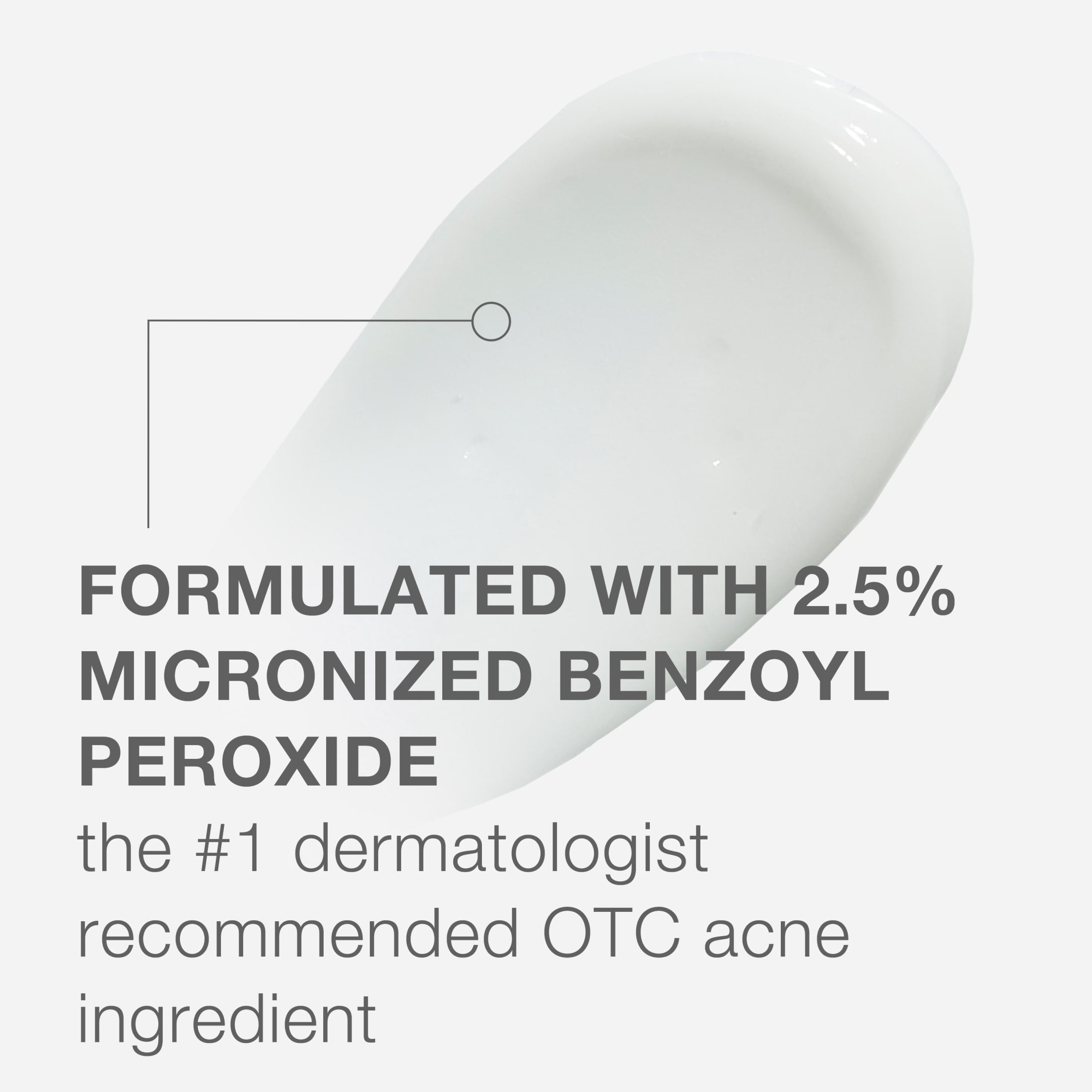 Neutrogena Stubborn Acne AM Treatment with Benzoyl Peroxide, 2.0 oz