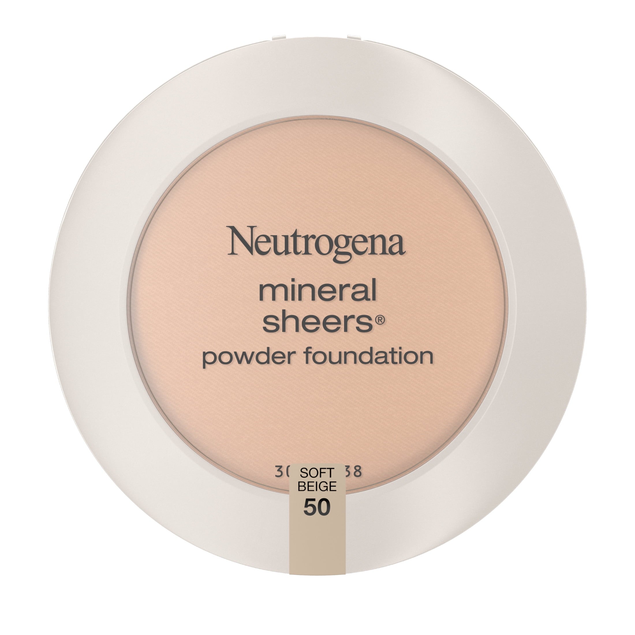 (2 pack) Neutrogena Mineral Sheers Powder Foundation, Soft Beige 50,.34 oz