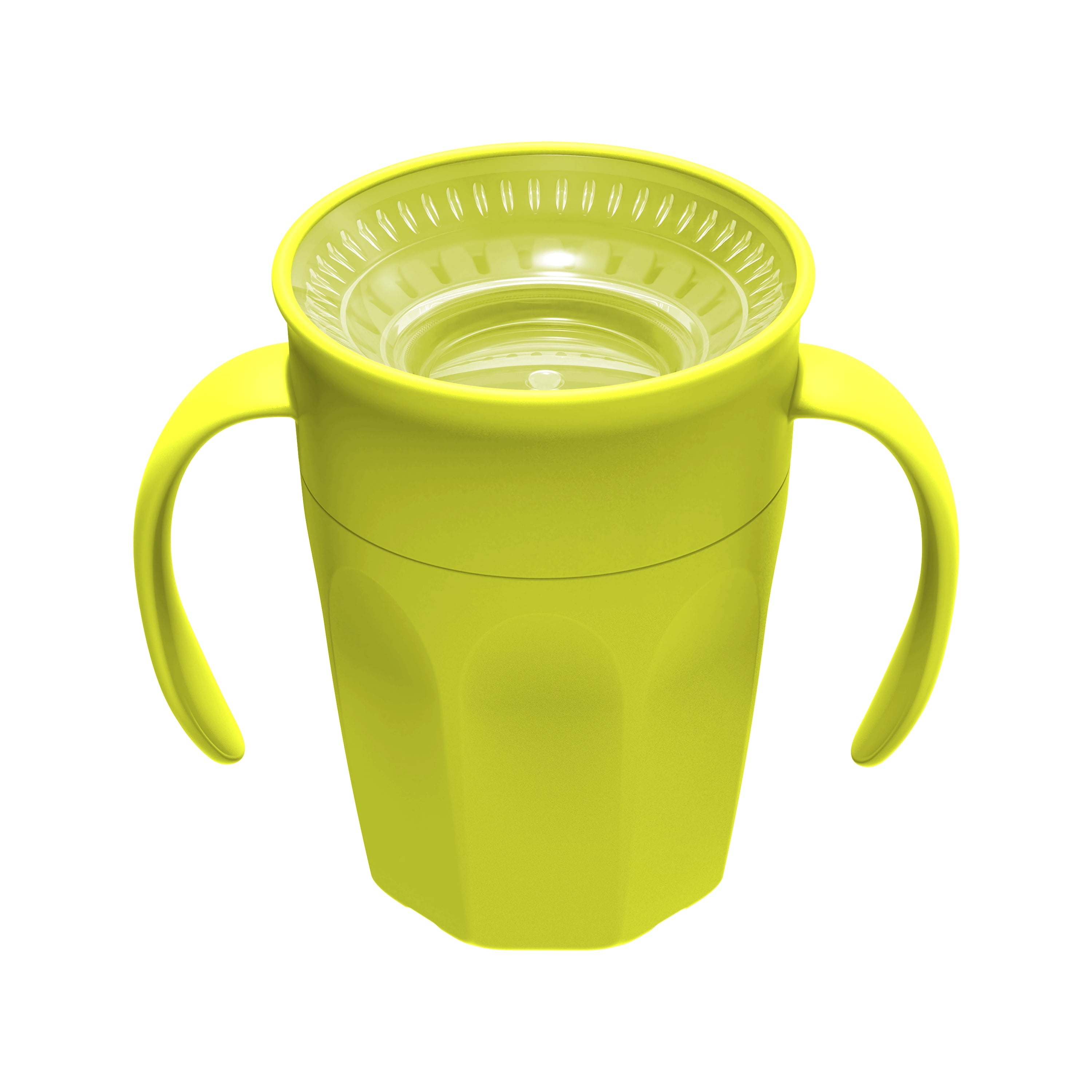 Dr. Brown's Toddler Feeding Starter Set, Travel Feeding Bundle with Cheers360 Spoutless Training Cup with Handles, 6m+, 3 Pack