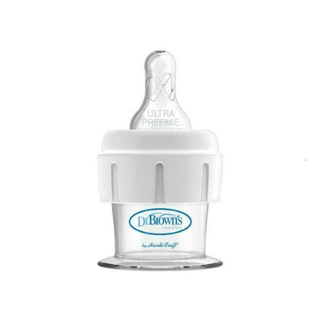 Dr. Brown's First Feeder Bottle with Preemie Nipple - 15cc - 3pk