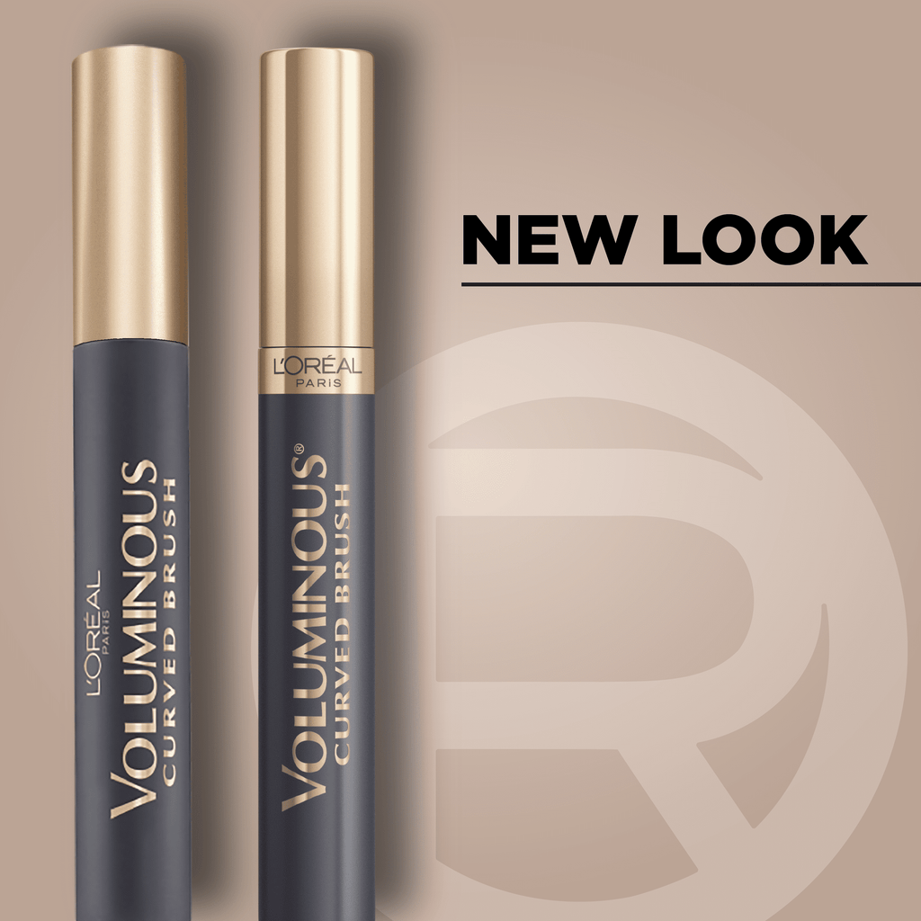 L'Oreal Paris Voluminous Original Curved Brush Mascara, Black