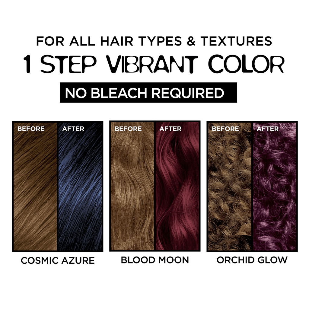 L'Oreal Paris Feria Hair Color, M26 Violet Eclipse, Stronger Hair, 1 Kit