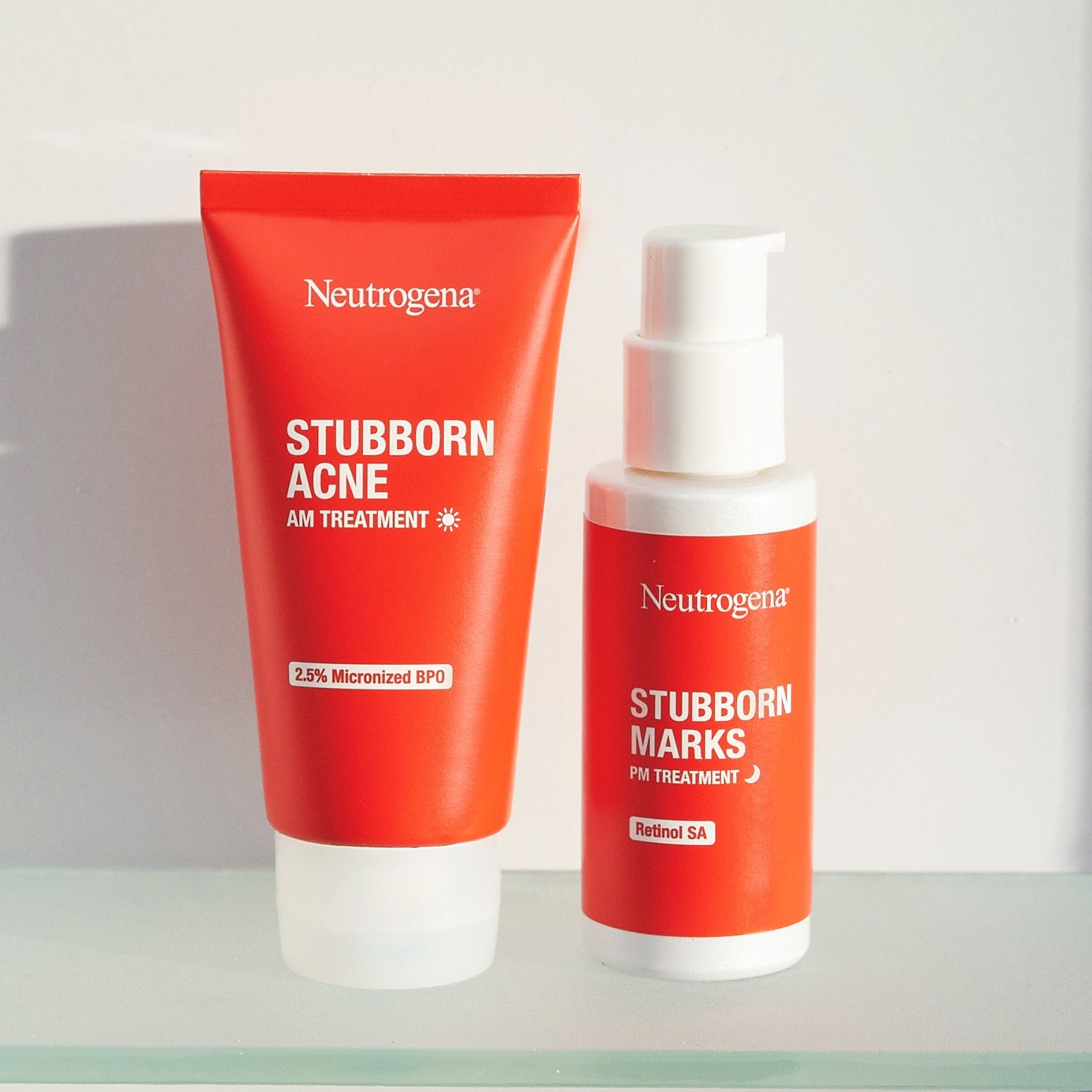 Neutrogena Stubborn Acne AM Treatment with Benzoyl Peroxide, 2.0 oz