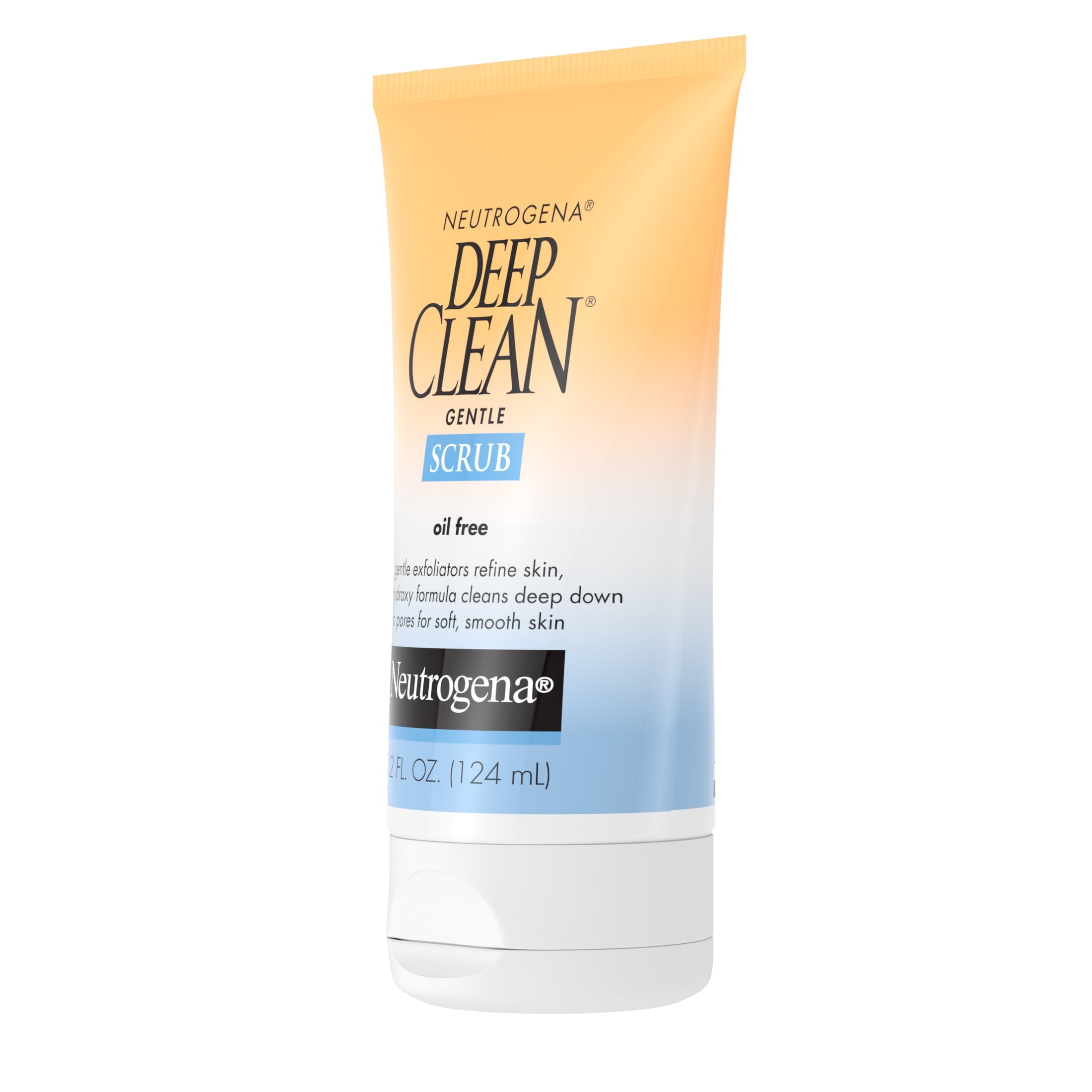 Neutrogena Deep Clean Gentle Facial Scrub, Oil free Cleanser 4.2 fl. oz