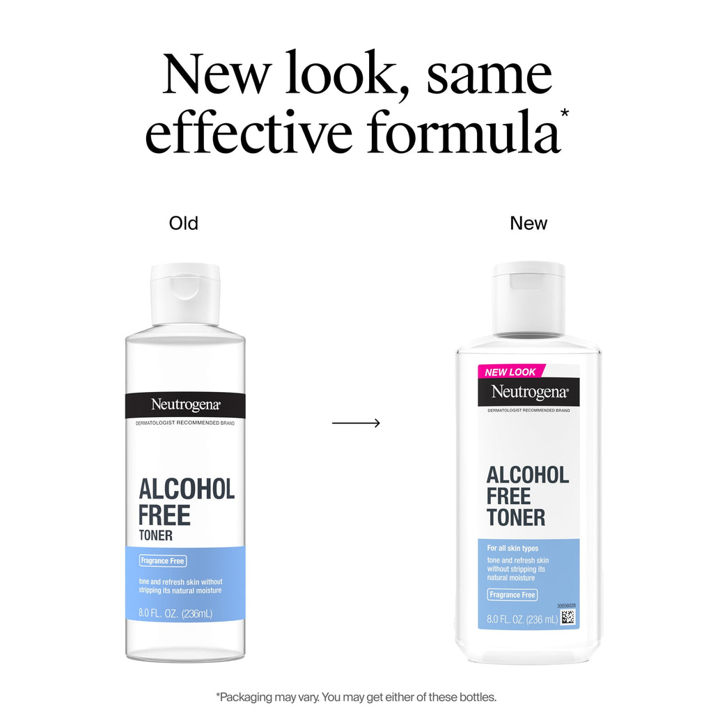 Neutrogena Alcohol-Free Daily Facial Toner, Hypoallergenic, 8.0 fl. oz