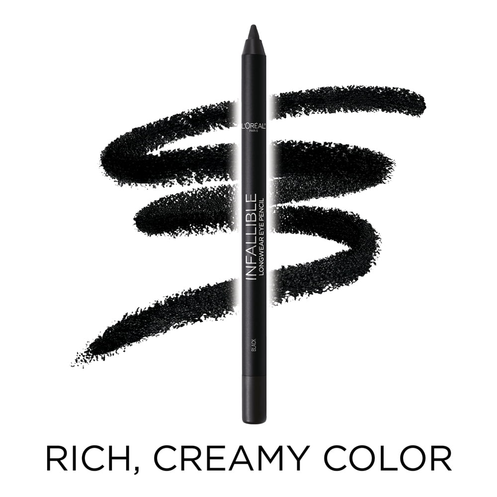 L'Oreal Paris Infallible Pro Last Waterproof Eyeliner, Black, 2 Pack